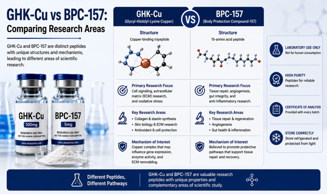 GHK-Cu vs BPC-157
