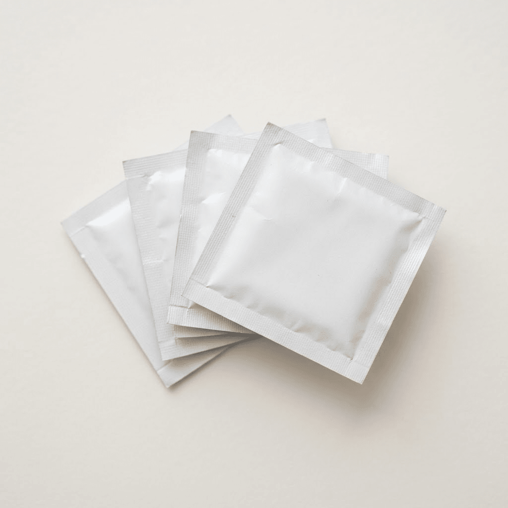 Box of two hundred individually sealed 70% isopropyl alcohol prep swabs
